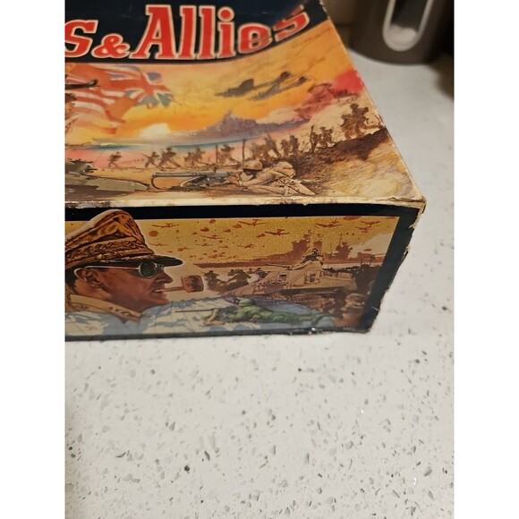 Axis & Allies Spring 1942 World At War Milton Bradley Gamemaster Series 1984 - Picture 4 of 16